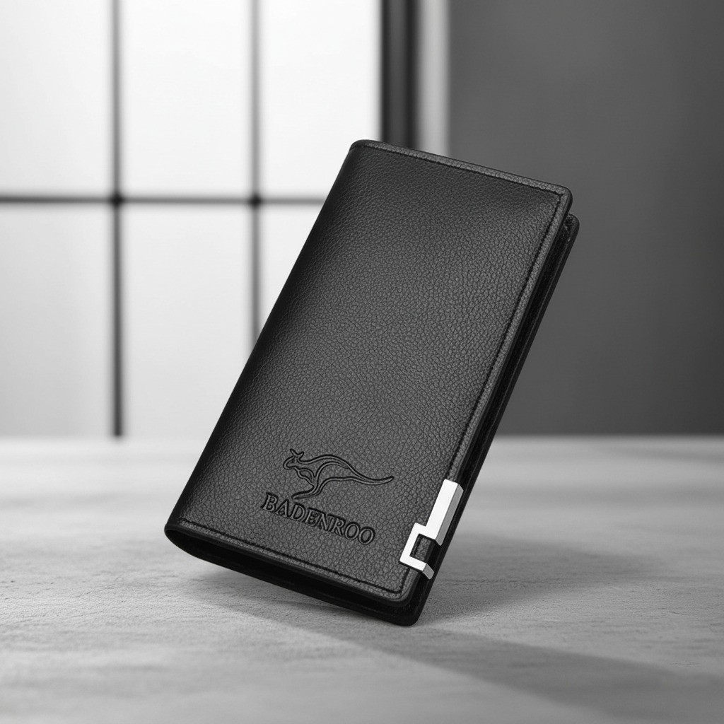 Executive Slim Long Wallet for Men | Stylish & Lightweight Bifold Design